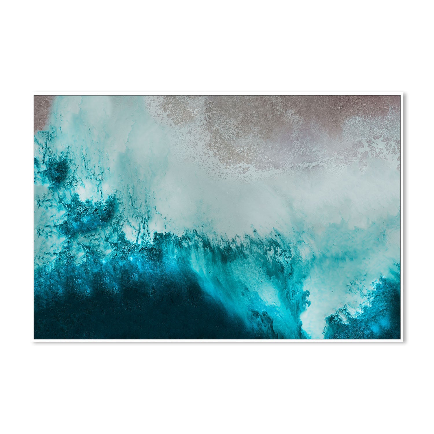 wall-art-print-canvas-poster-framed-Teal Wonder , By Petra Meikle-5