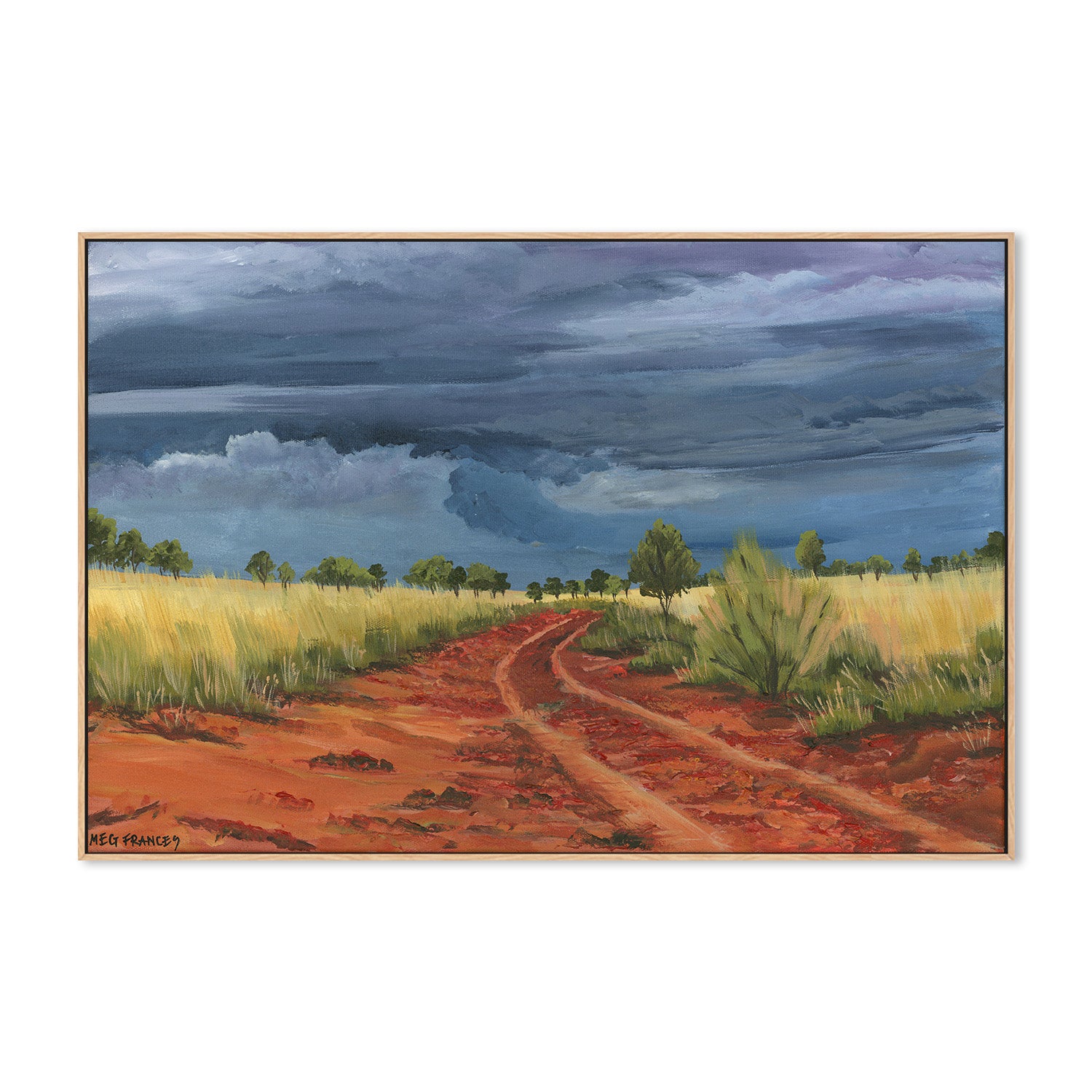 wall-art-print-canvas-poster-framed-That Red Dirt Road , By Meg Frances-4