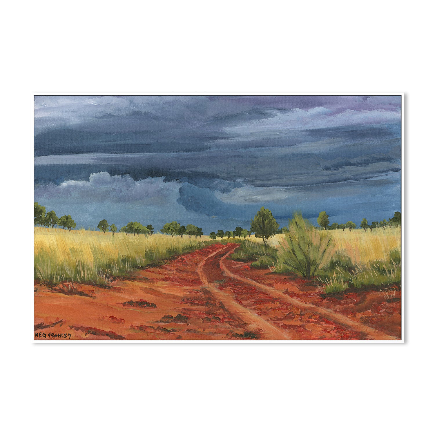 wall-art-print-canvas-poster-framed-That Red Dirt Road , By Meg Frances-5