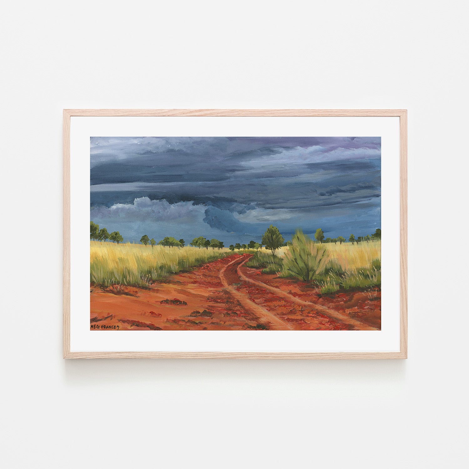 wall-art-print-canvas-poster-framed-That Red Dirt Road , By Meg Frances-6