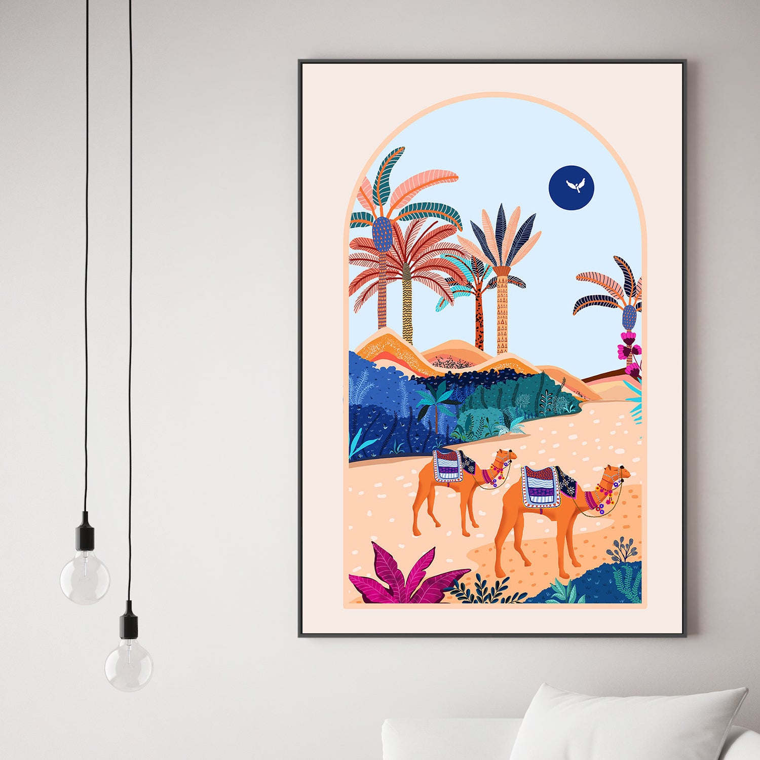 wall-art-print-canvas-poster-framed-The Arabian Desert-7