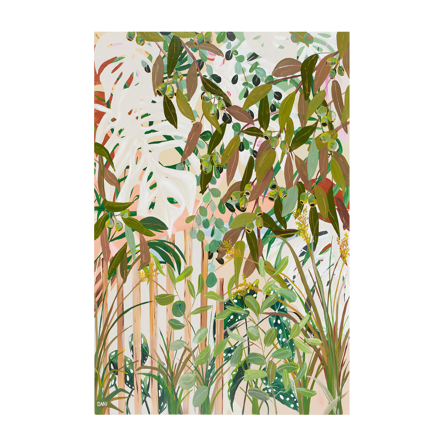 wall-art-print-canvas-poster-framed-The Aussie Backyard , By Dani Heyward-1