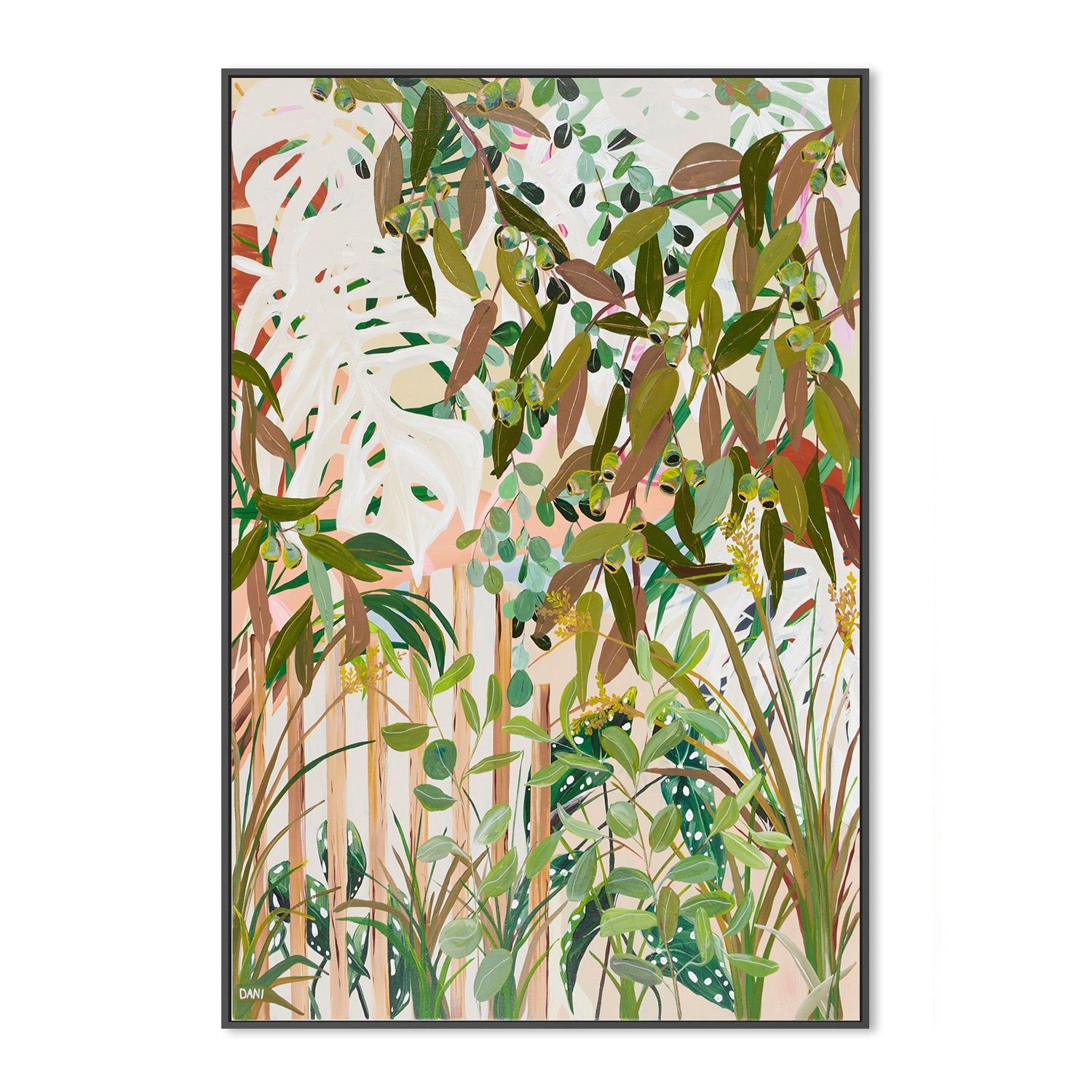 wall-art-print-canvas-poster-framed-The Aussie Backyard , By Dani Heyward-3