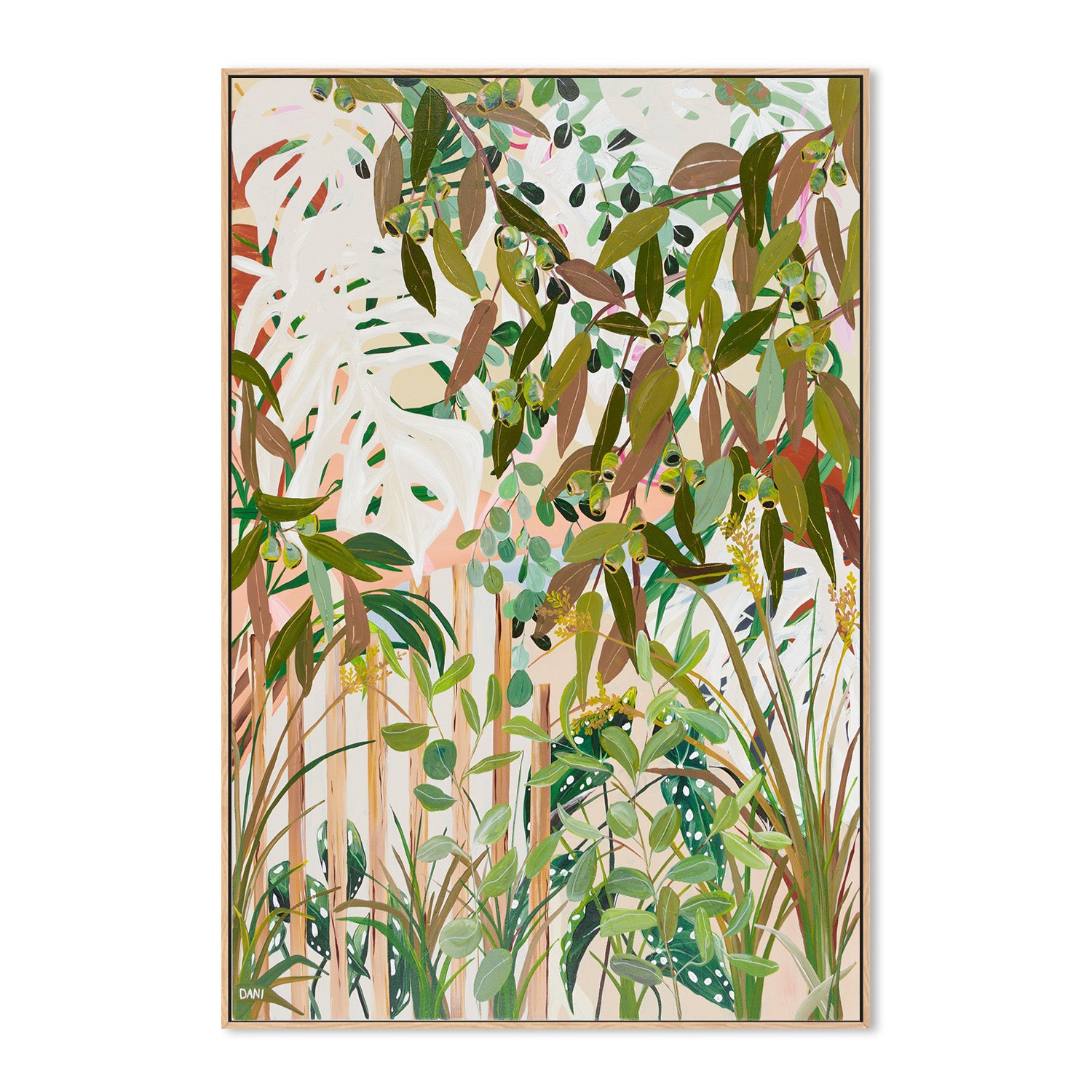 wall-art-print-canvas-poster-framed-The Aussie Backyard , By Dani Heyward-4