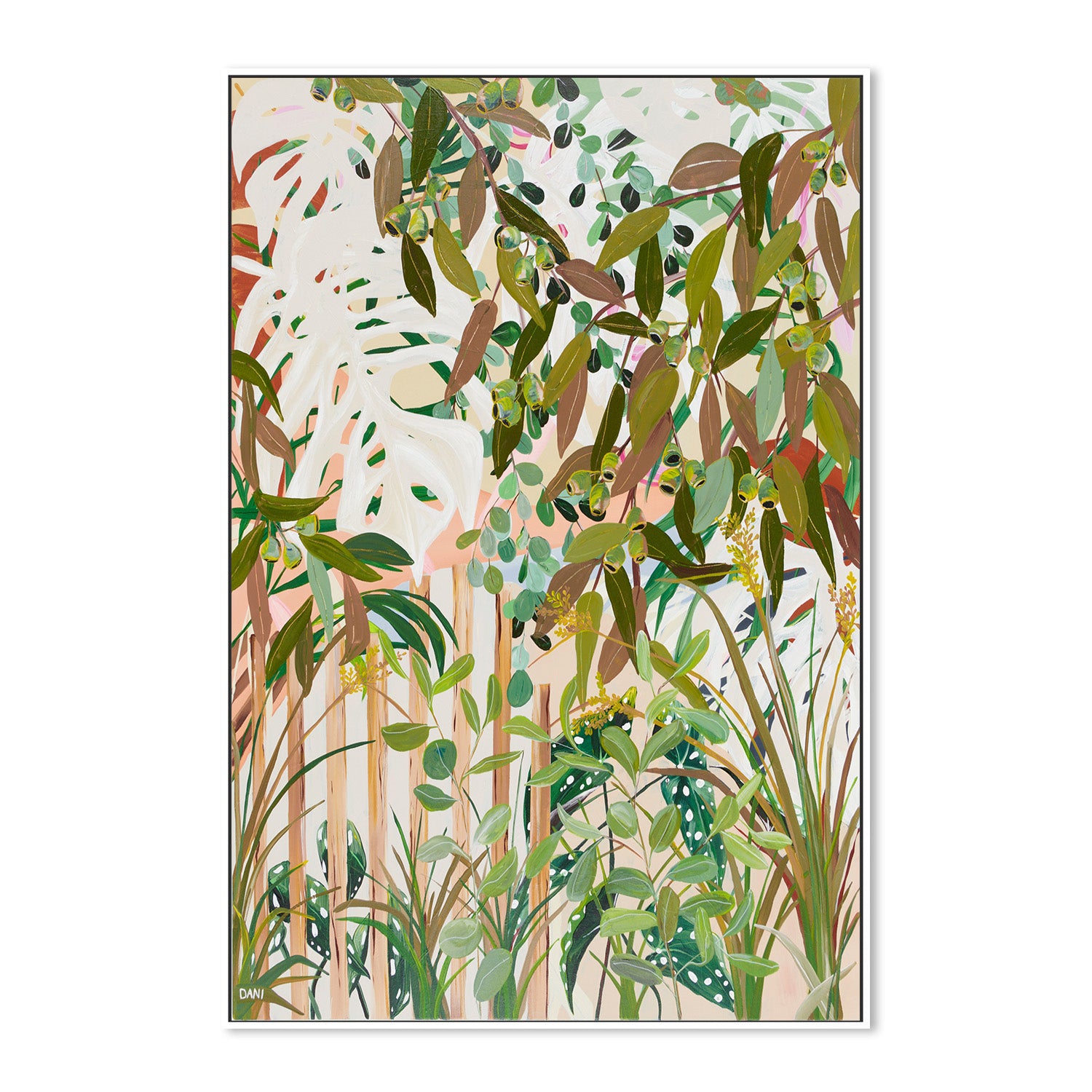 wall-art-print-canvas-poster-framed-The Aussie Backyard , By Dani Heyward-5