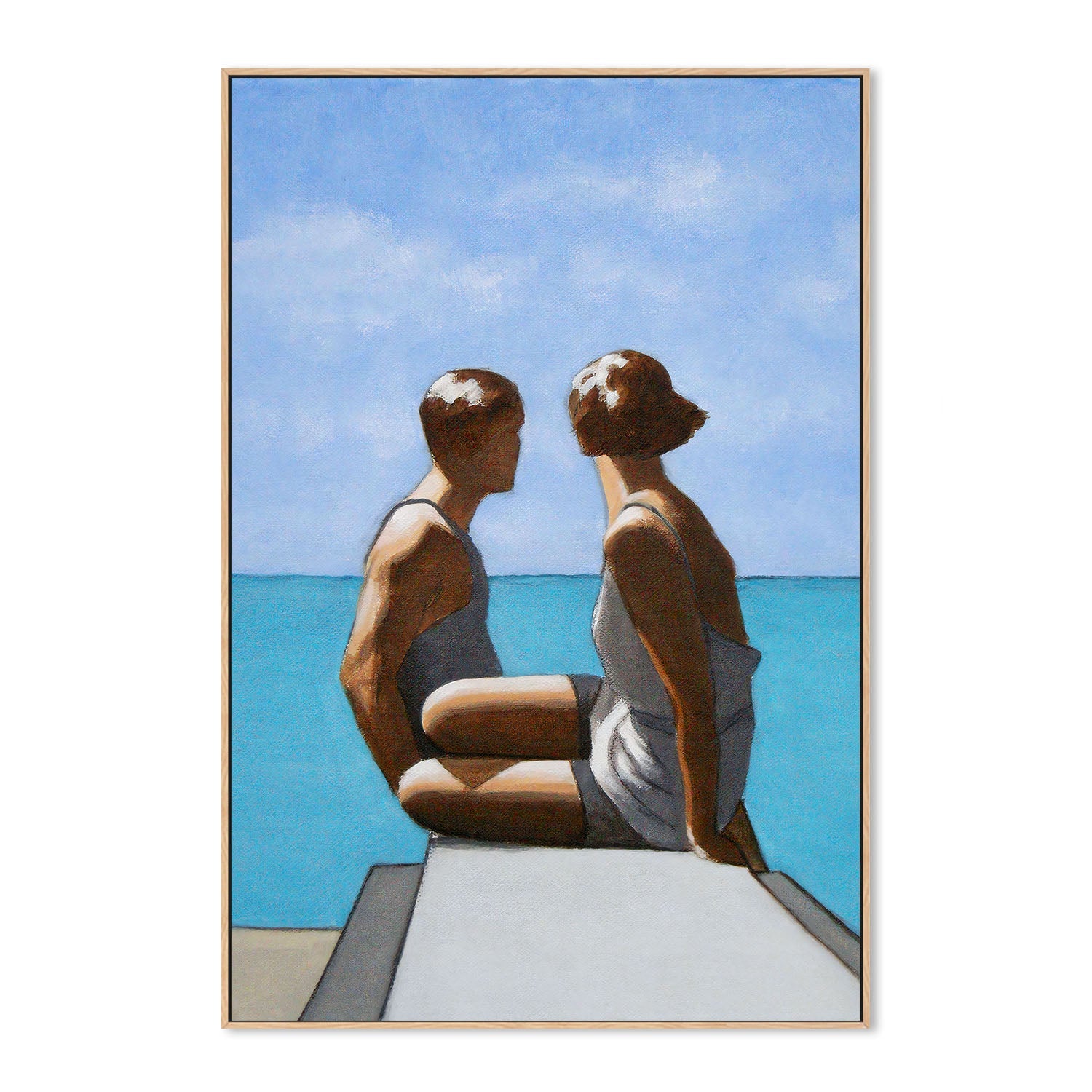 wall-art-print-canvas-poster-framed-The Bathers , By Sarah Morrissette-4