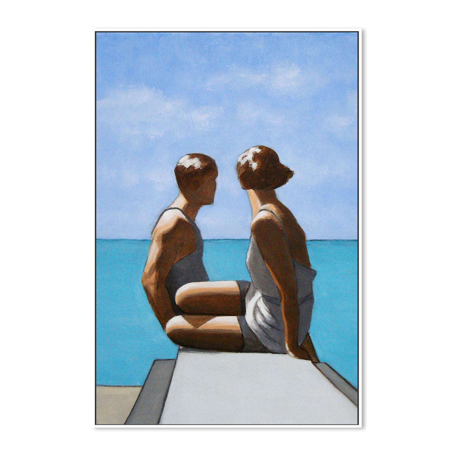 wall-art-print-canvas-poster-framed-The Bathers , By Sarah Morrissette-5