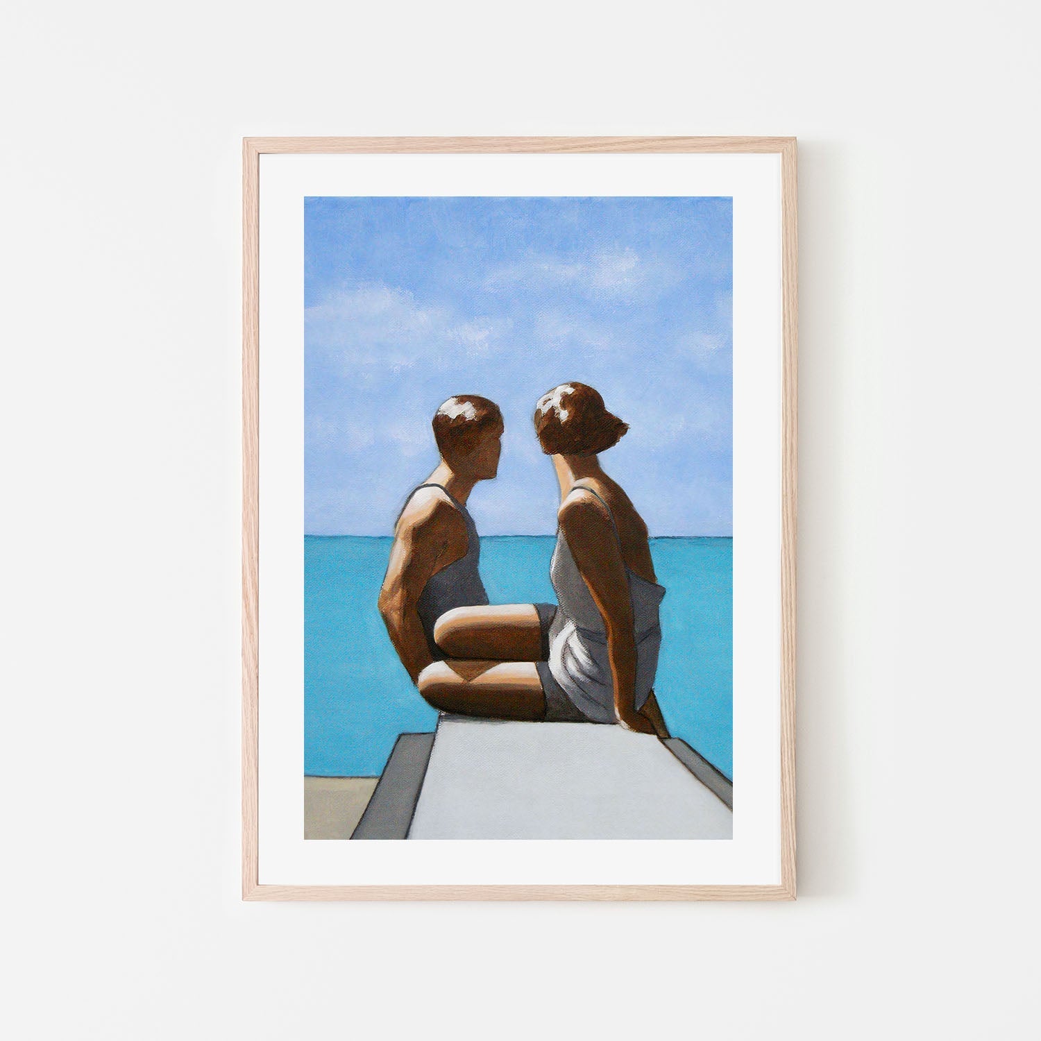 wall-art-print-canvas-poster-framed-The Bathers , By Sarah Morrissette-6