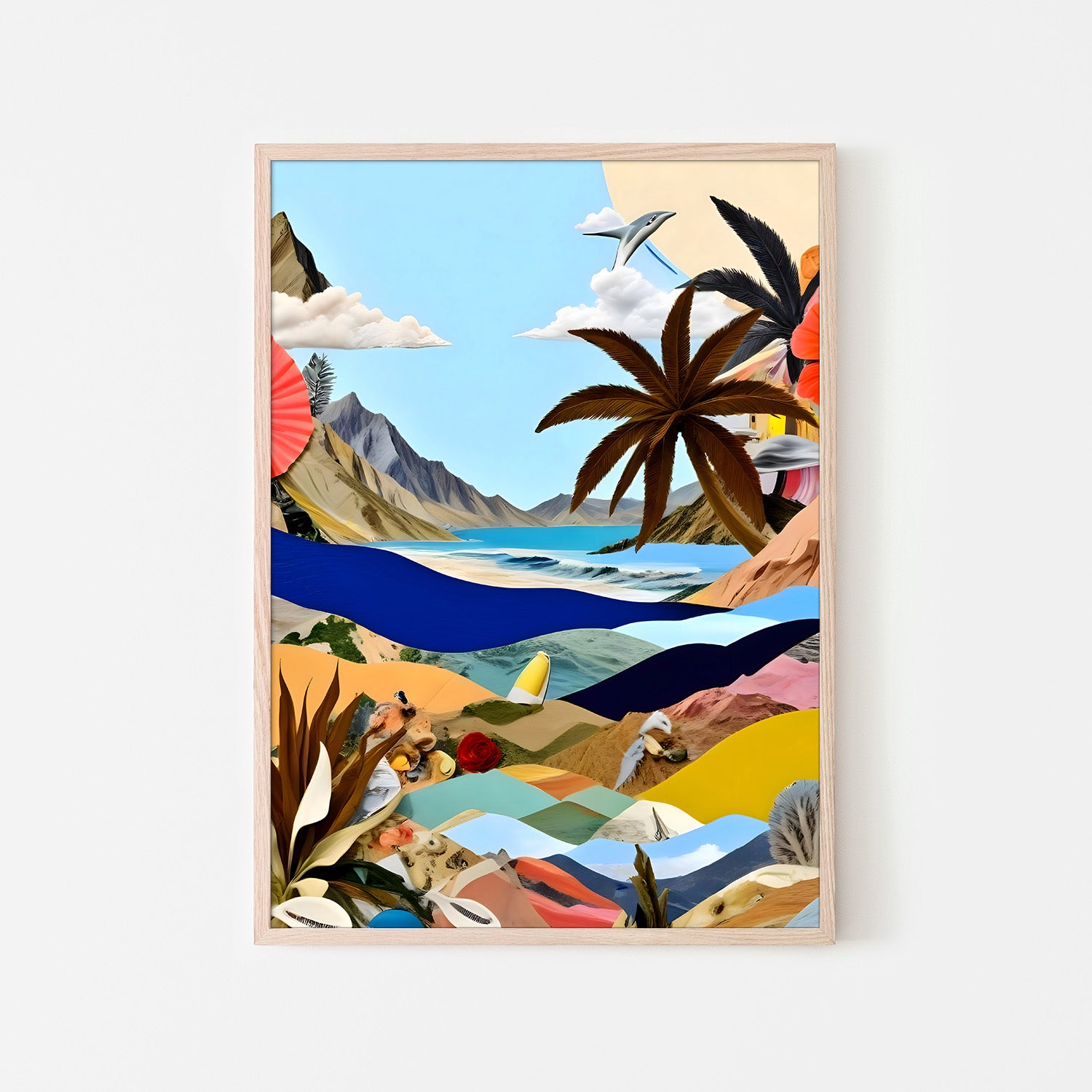 wall-art-print-canvas-poster-framed-The Beach Bound Surrealist-6