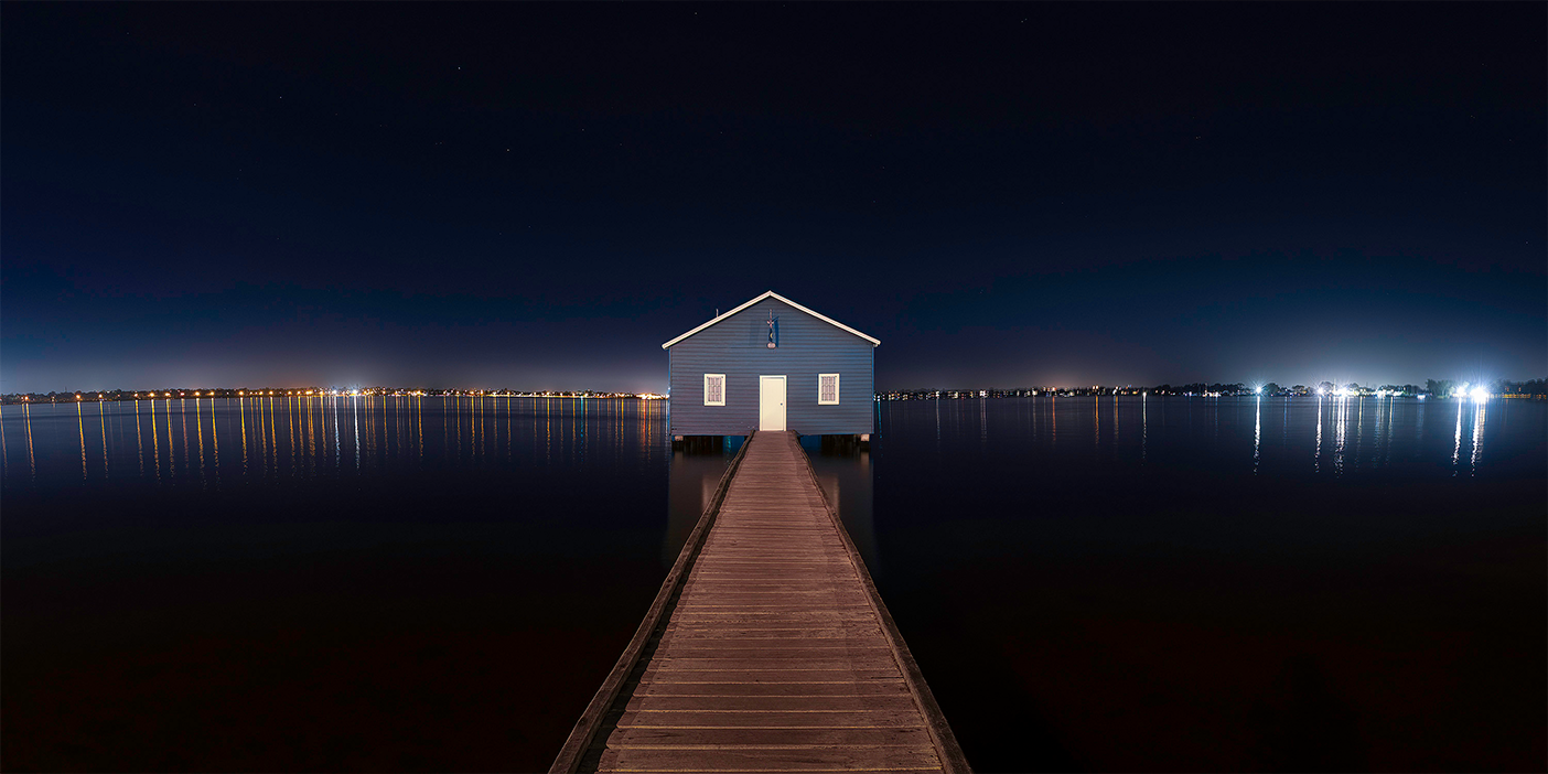 wall-art-print-canvas-poster-framed-The Boat House, Perth , By Christopher Cann-1