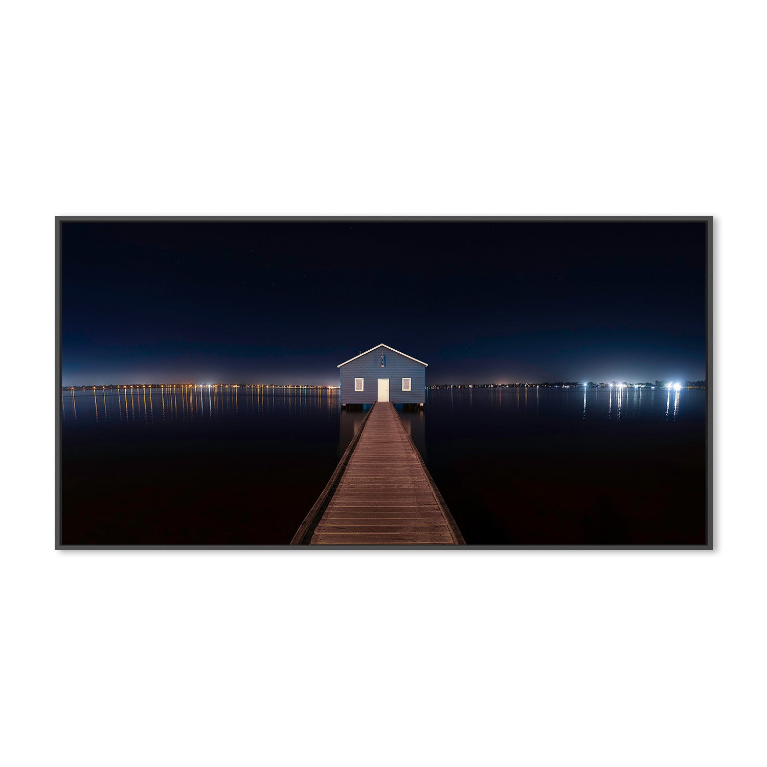 wall-art-print-canvas-poster-framed-The Boat House, Perth , By Christopher Cann-3