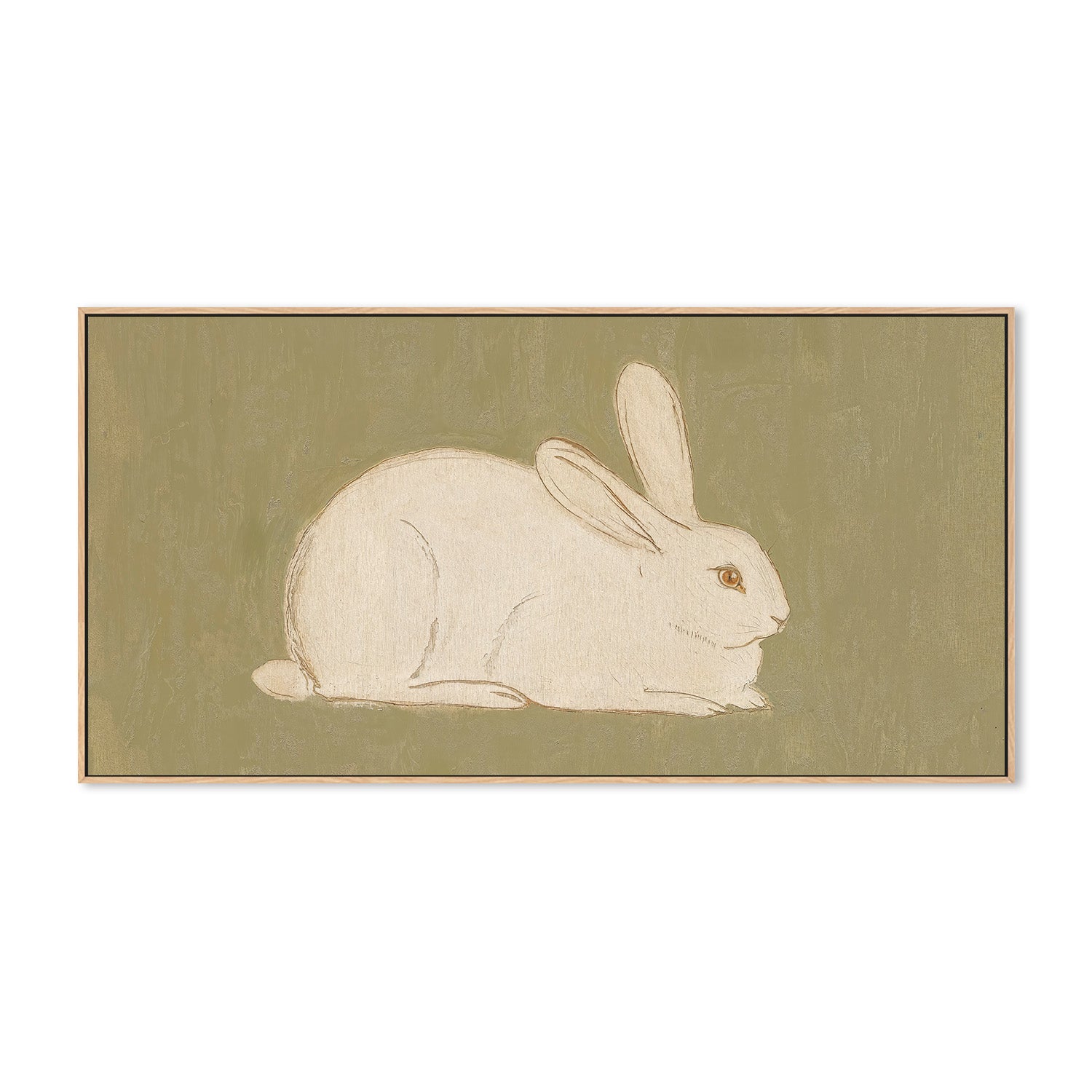 wall-art-print-canvas-poster-framed-The Bunny , By Lady Hana-4