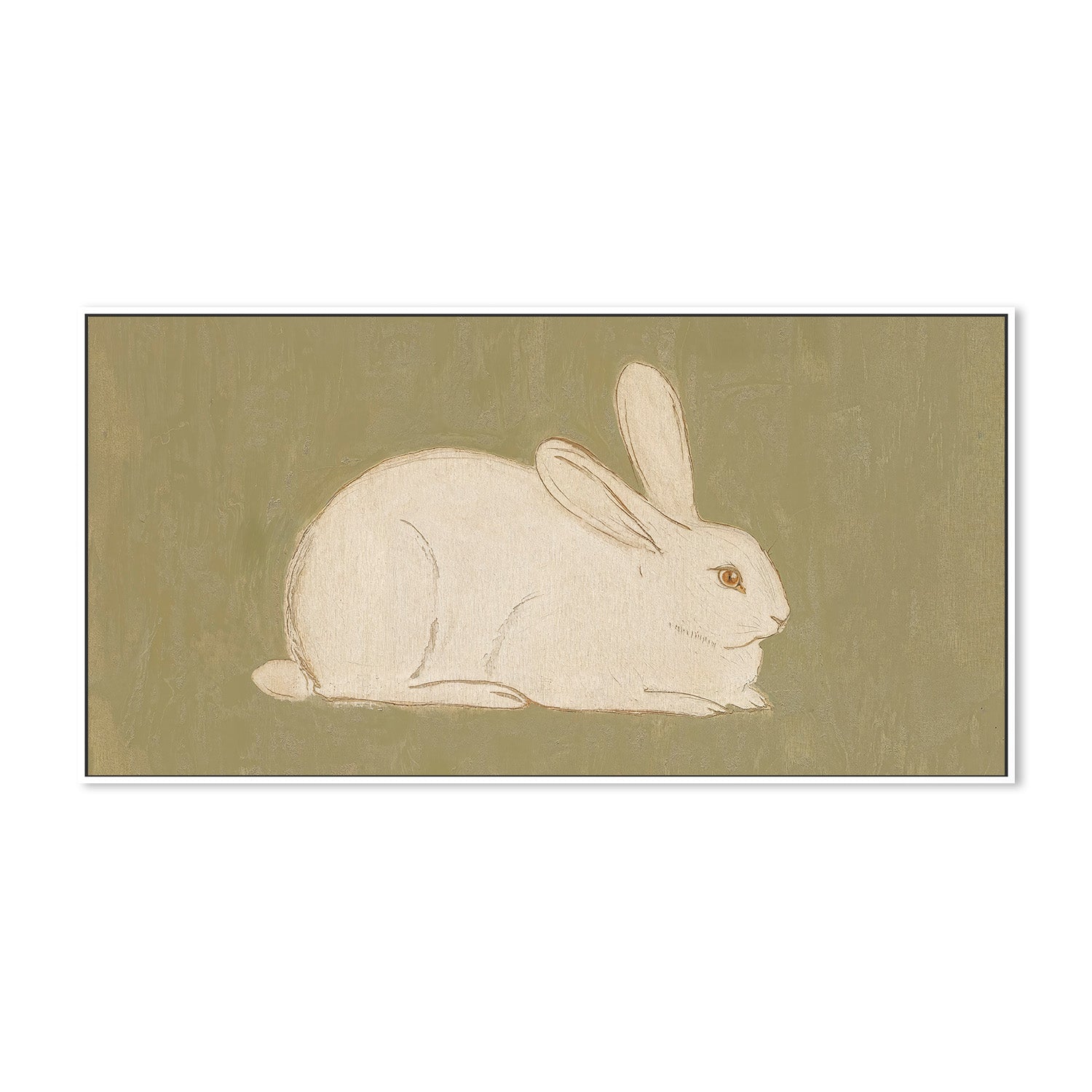 wall-art-print-canvas-poster-framed-The Bunny , By Lady Hana-5