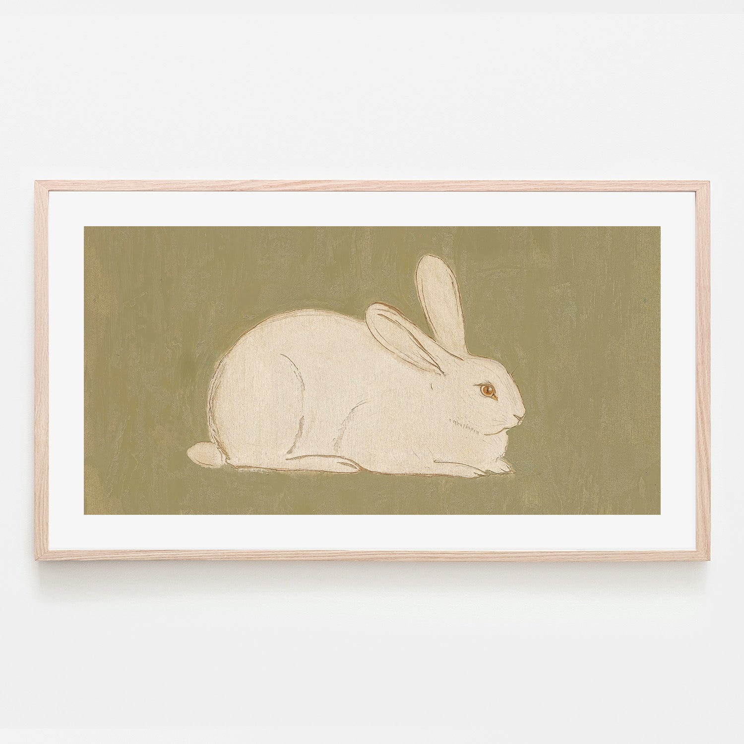 wall-art-print-canvas-poster-framed-The Bunny , By Lady Hana-6