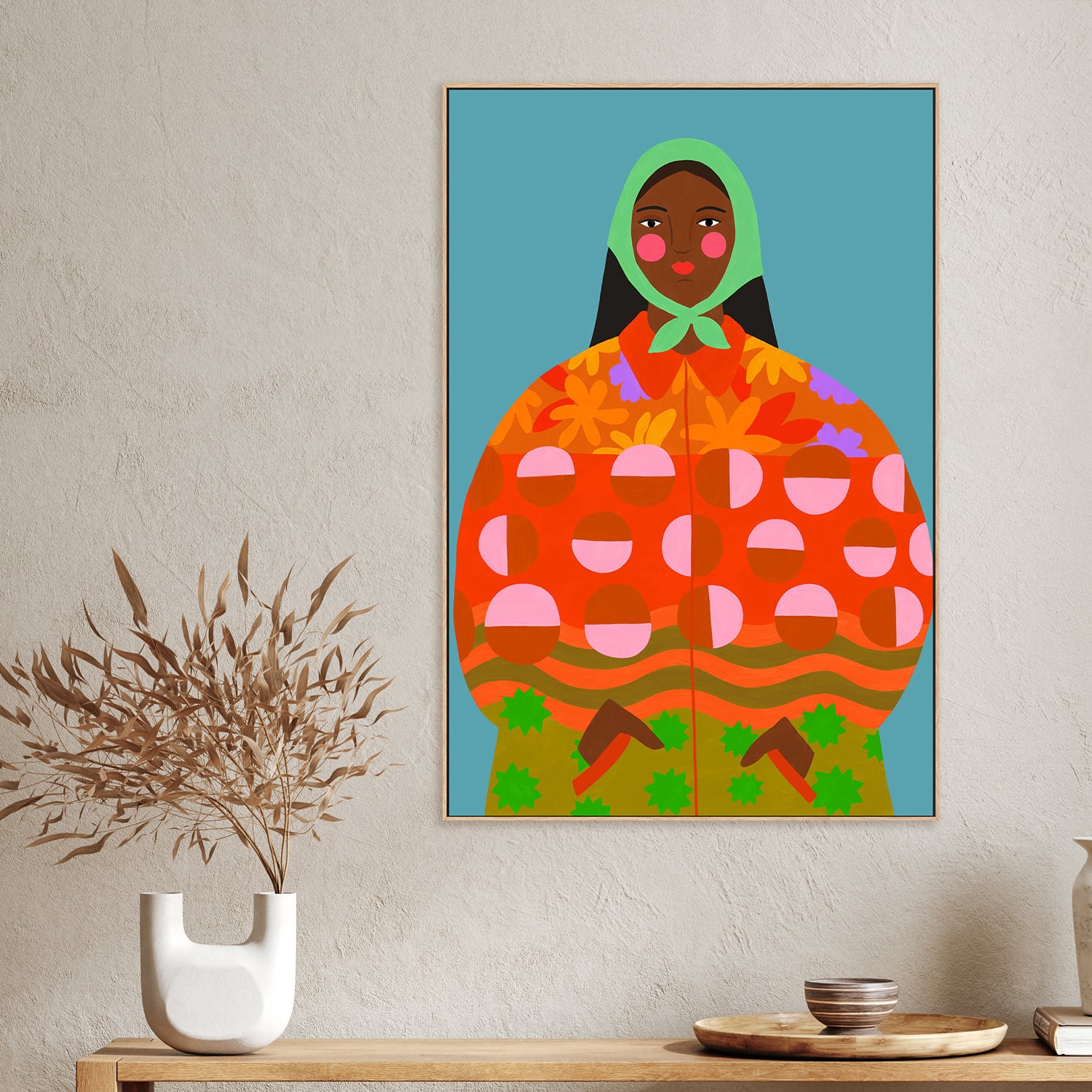 wall-art-print-canvas-poster-framed-The Coat, CA , By Constanza Goeppinger-2