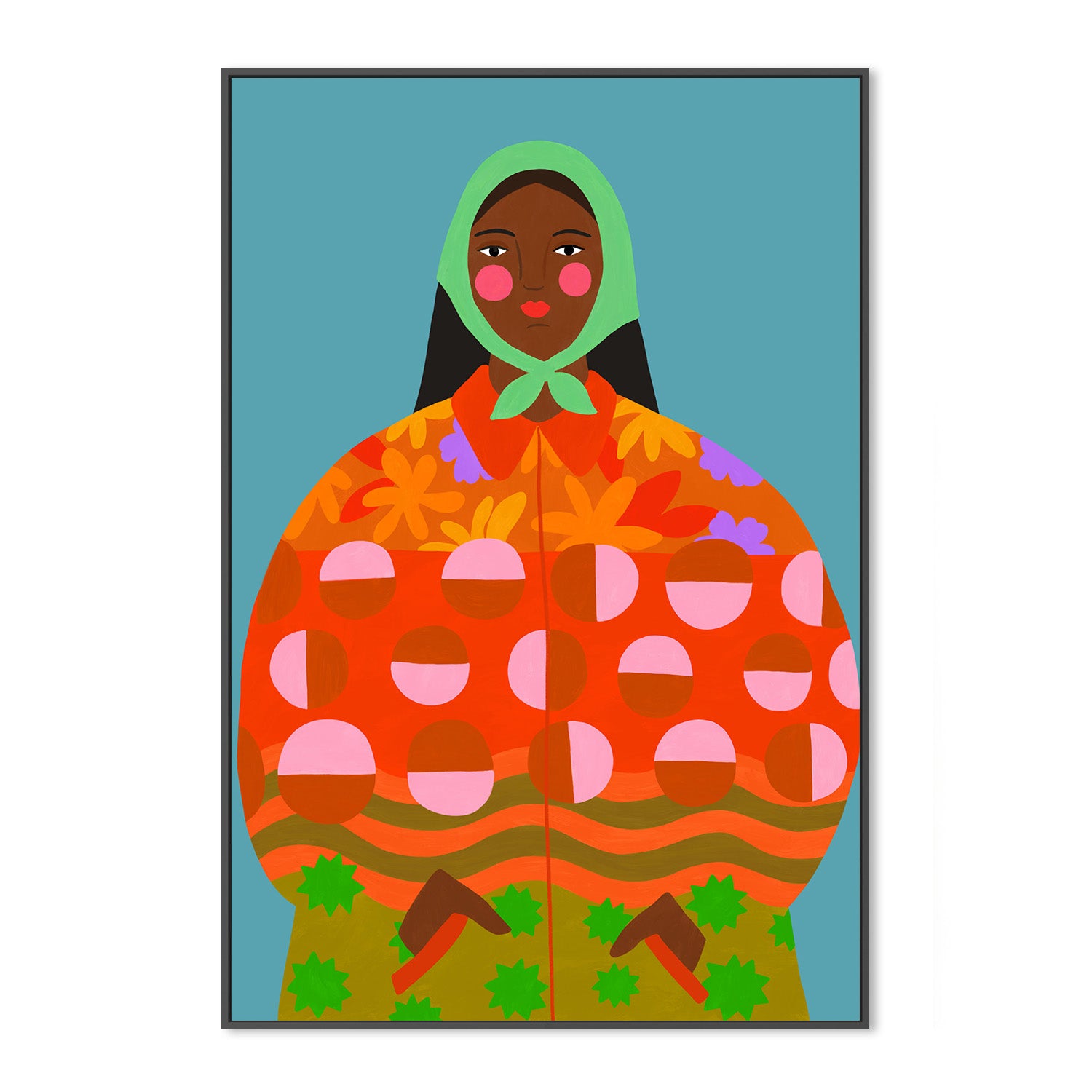 wall-art-print-canvas-poster-framed-The Coat, CA , By Constanza Goeppinger-3