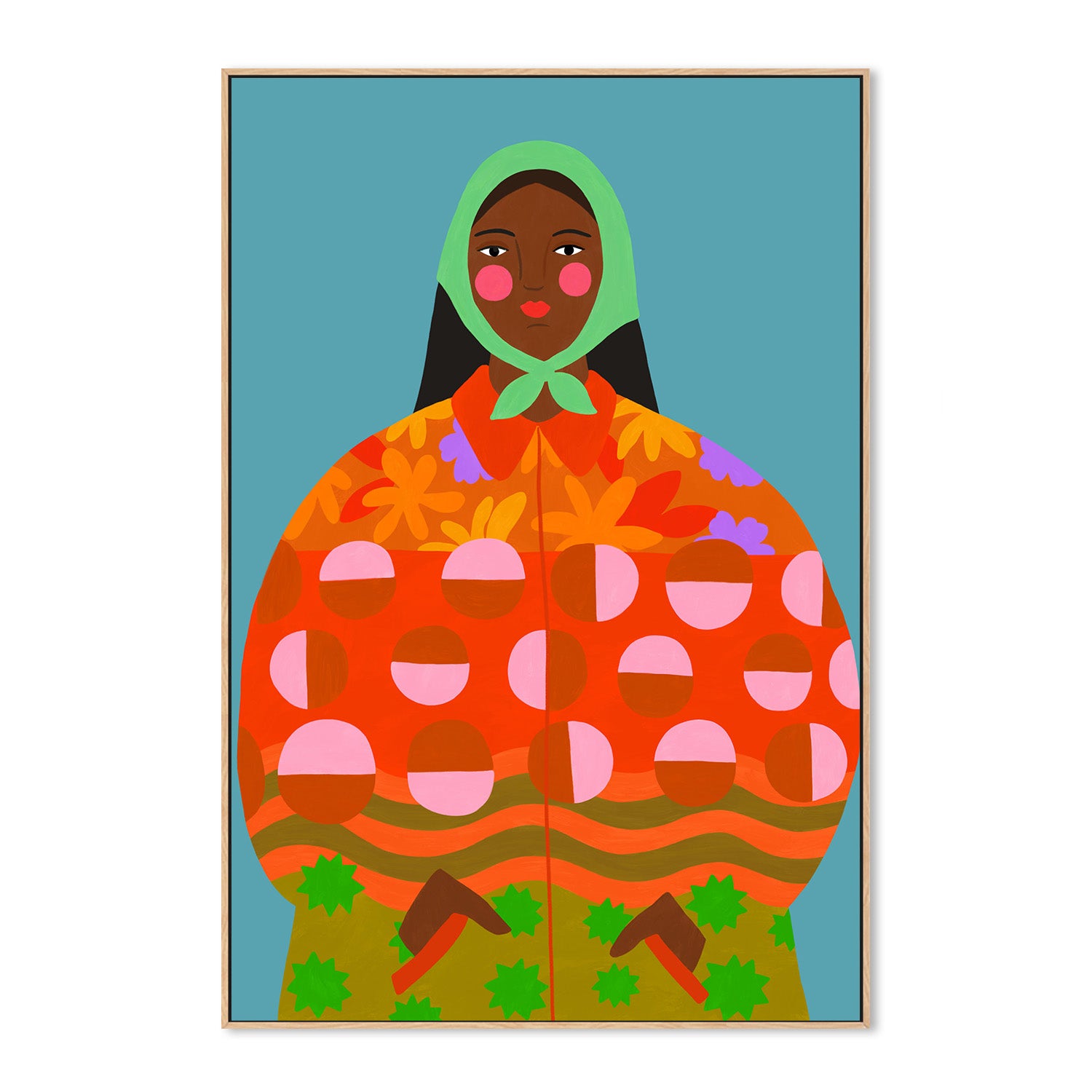 wall-art-print-canvas-poster-framed-The Coat, CA , By Constanza Goeppinger-4