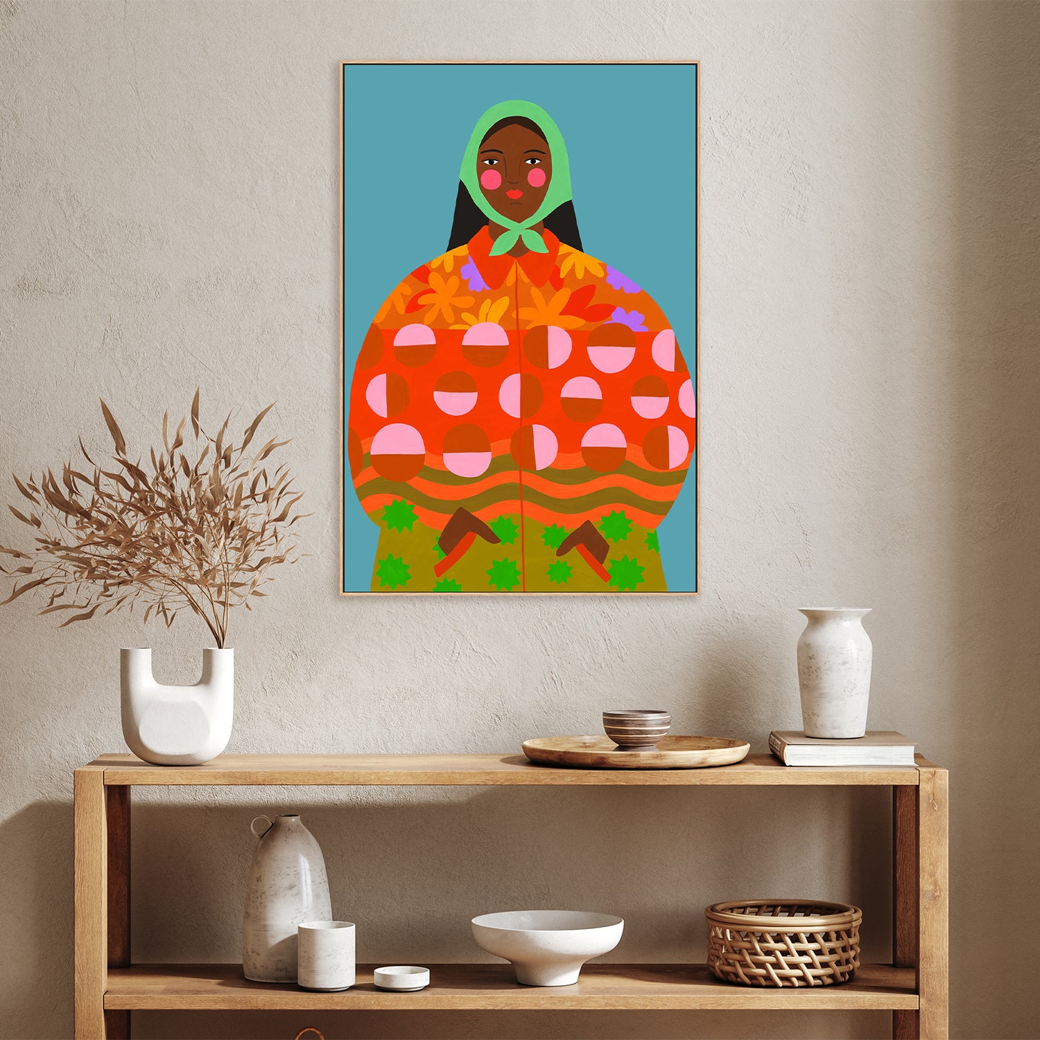 wall-art-print-canvas-poster-framed-The Coat, CA , By Constanza Goeppinger-7