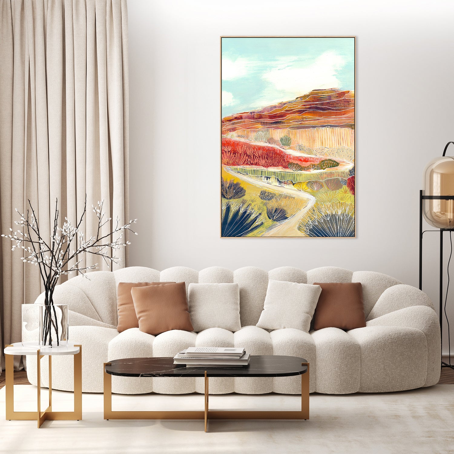 wall-art-print-canvas-poster-framed-The Desert Path-7