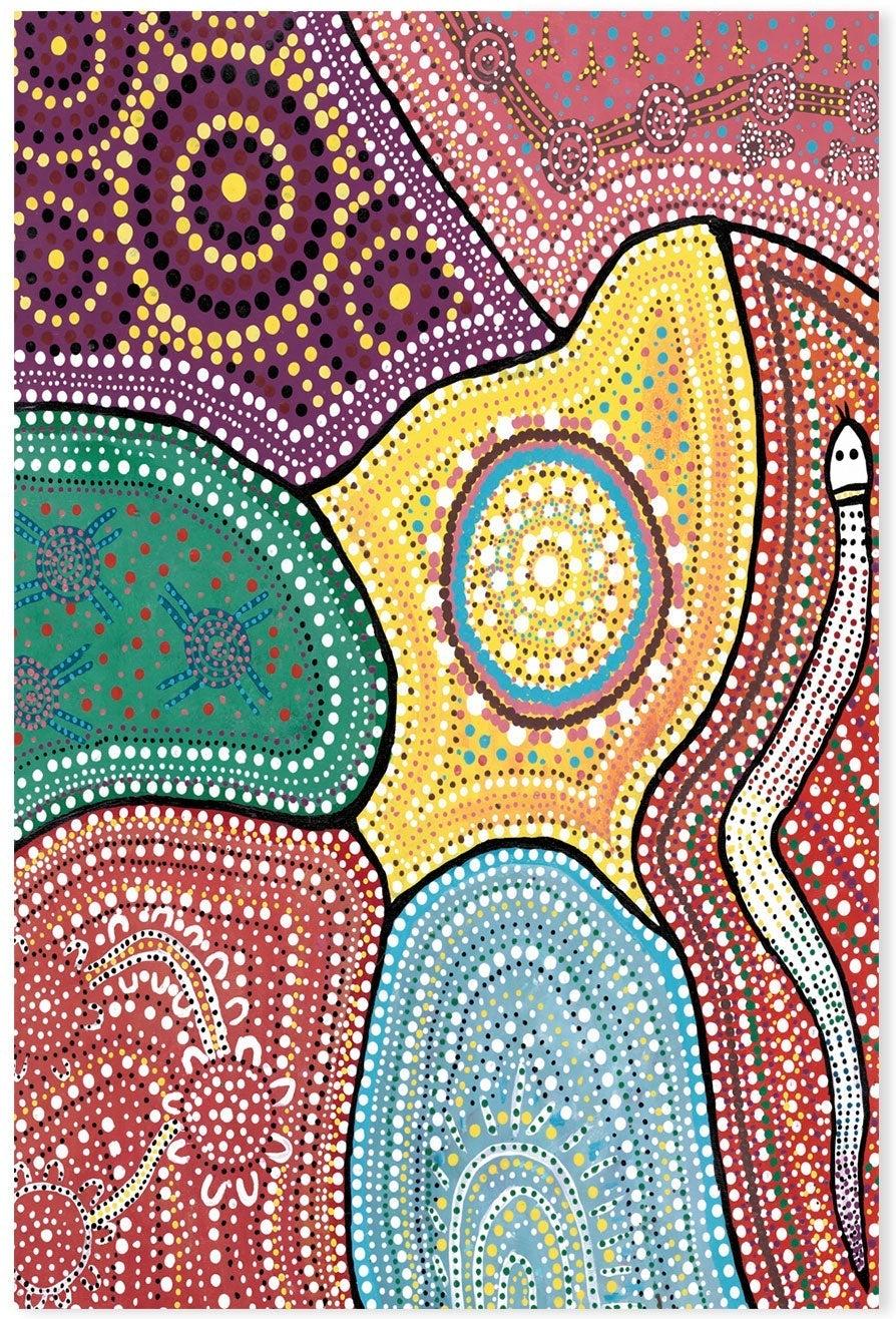 wall-art-print-canvas-poster-framed-The Dreaming, Style D , By Tahni Derbin-GIOIA-WALL-ART