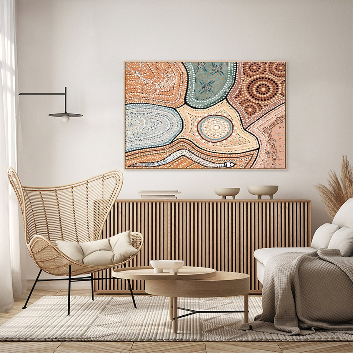 The Dreaming, Style D, Earth Tones