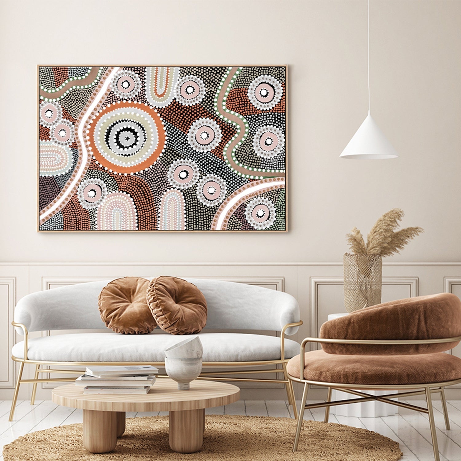 The Dreaming, Style E, Earthy Pastels
