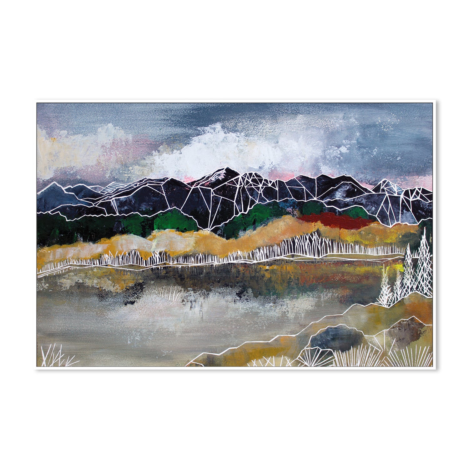 wall-art-print-canvas-poster-framed-The Glass Lake-5
