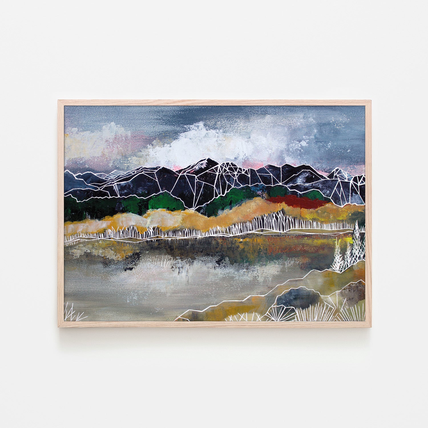 wall-art-print-canvas-poster-framed-The Glass Lake-6