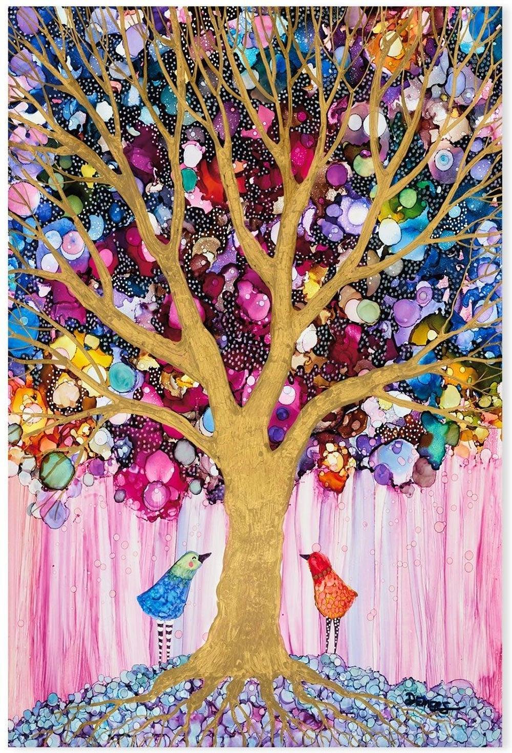 wall-art-print-canvas-poster-framed-The Golden Tree Of Life , By Sylvie Demers-GIOIA-WALL-ART