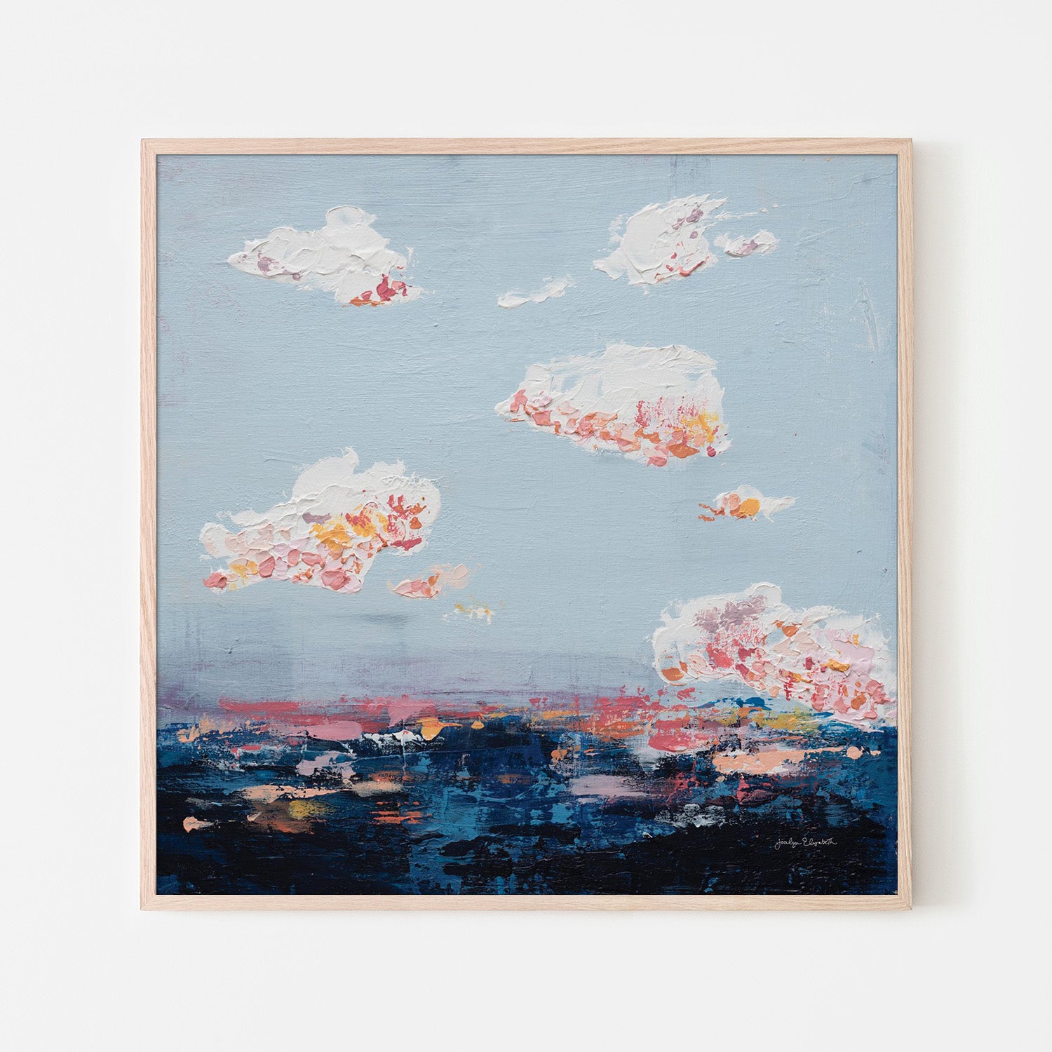 wall-art-print-canvas-poster-framed-The Horizon, Style A-6