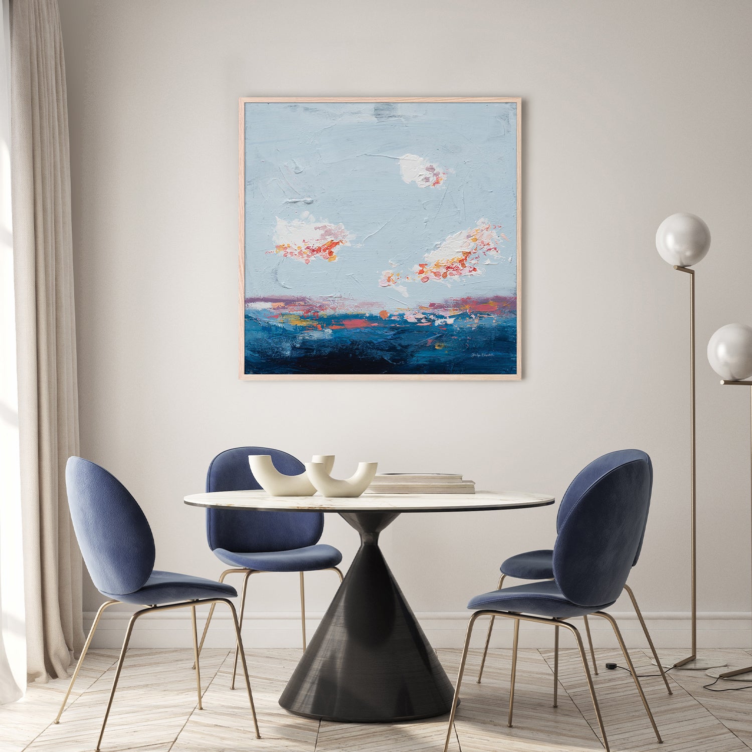 wall-art-print-canvas-poster-framed-The Horizon, Style B-8