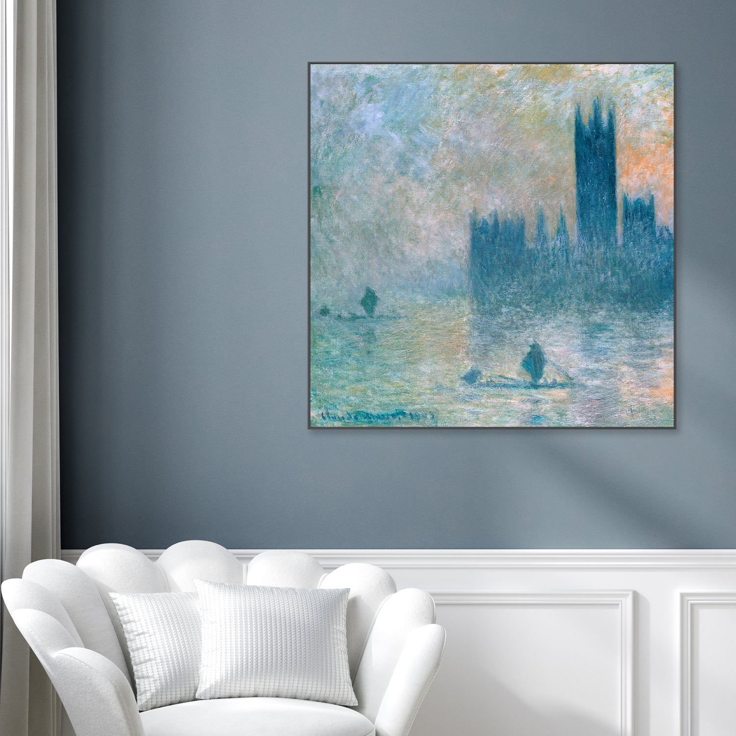 wall-art-print-canvas-poster-framed-The Houses of Parliament-2