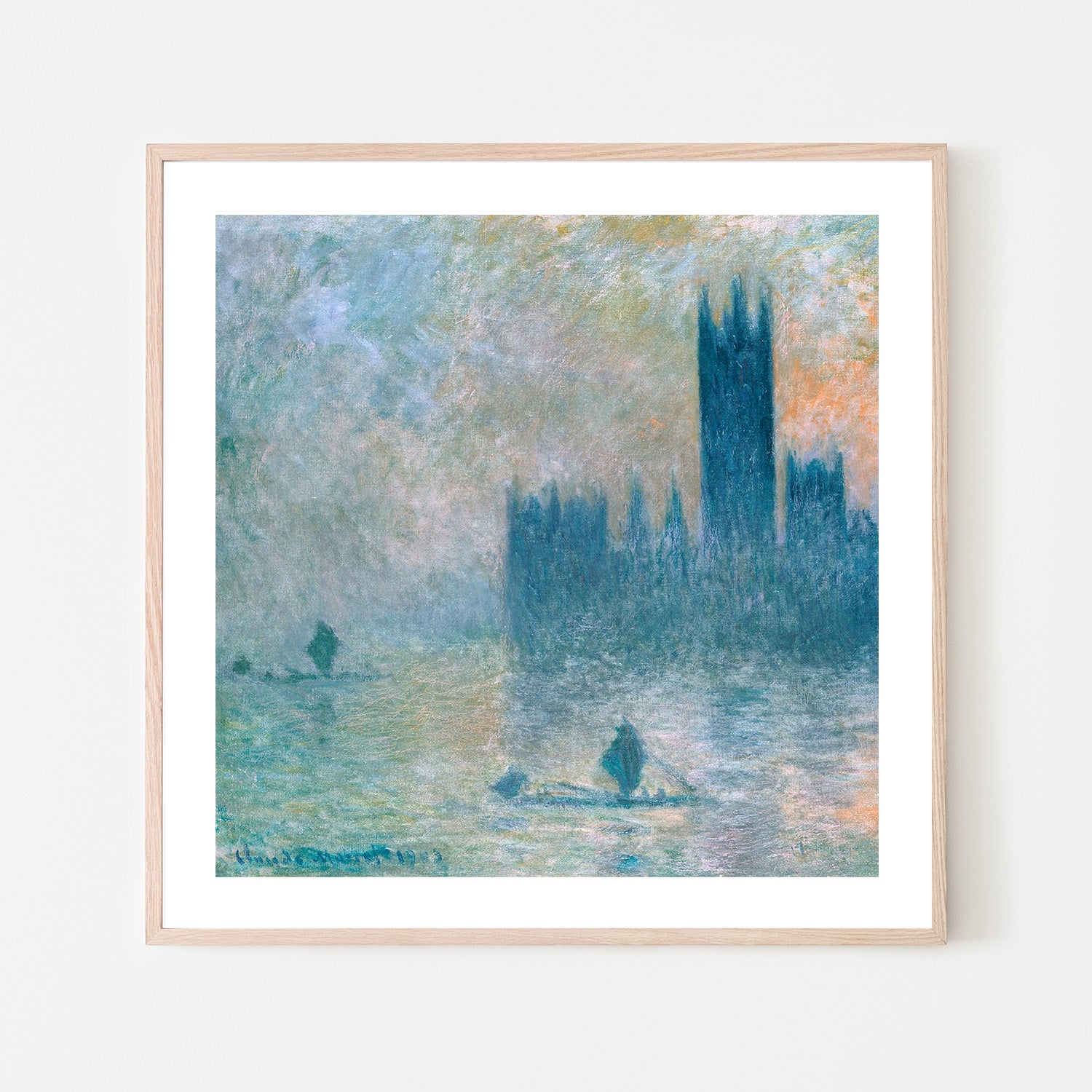 wall-art-print-canvas-poster-framed-The Houses of Parliament-6