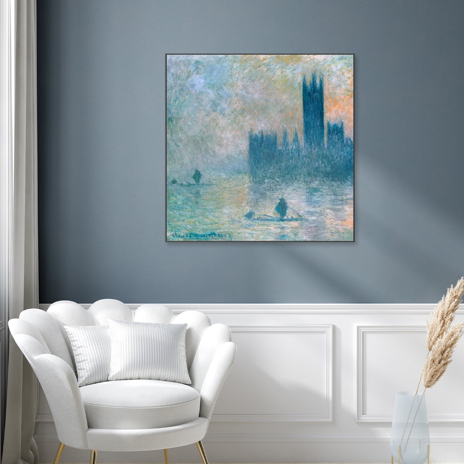 wall-art-print-canvas-poster-framed-The Houses of Parliament-7