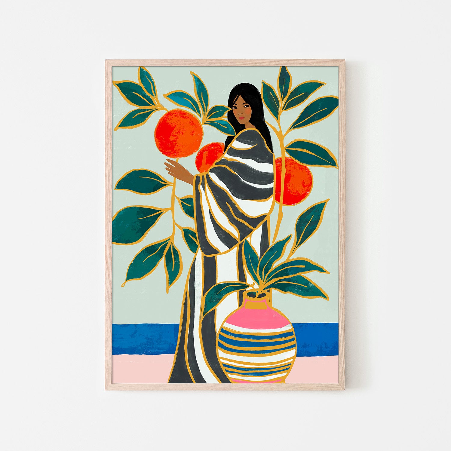 wall-art-print-canvas-poster-framed-The Keeper of the Oranges-6