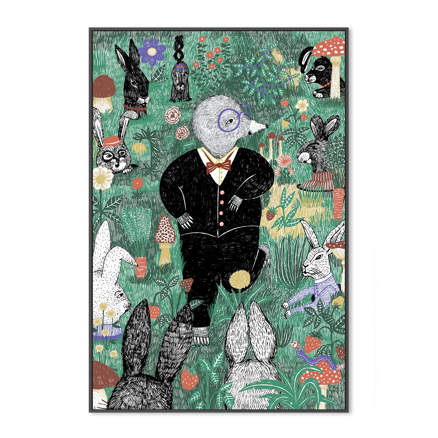 wall-art-print-canvas-poster-framed-The Mole-3