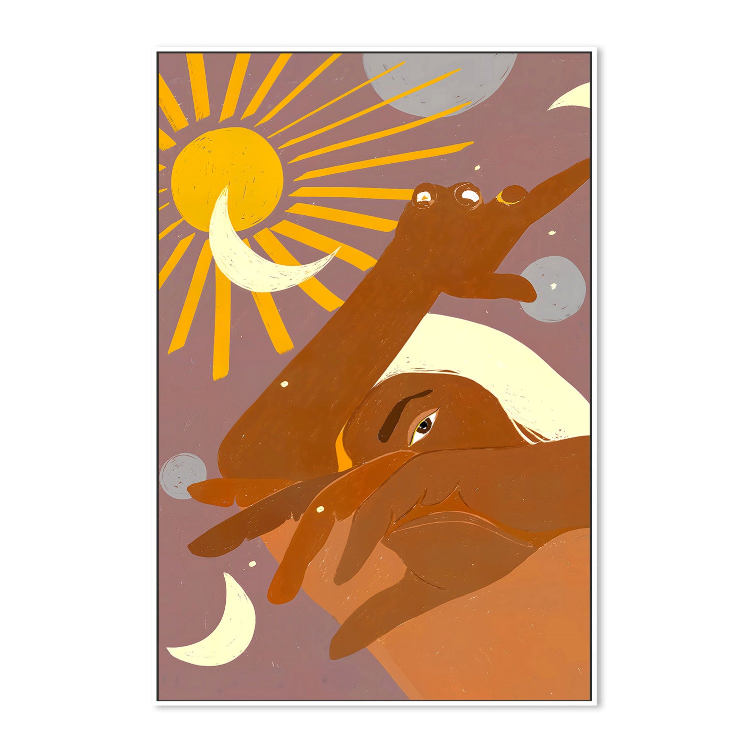 wall-art-print-canvas-poster-framed-The Moon Dances With Me-5