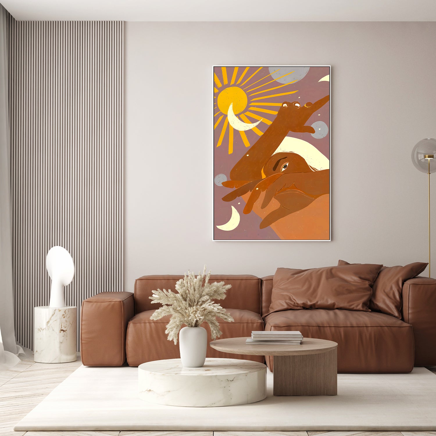 wall-art-print-canvas-poster-framed-The Moon Dances With Me-8