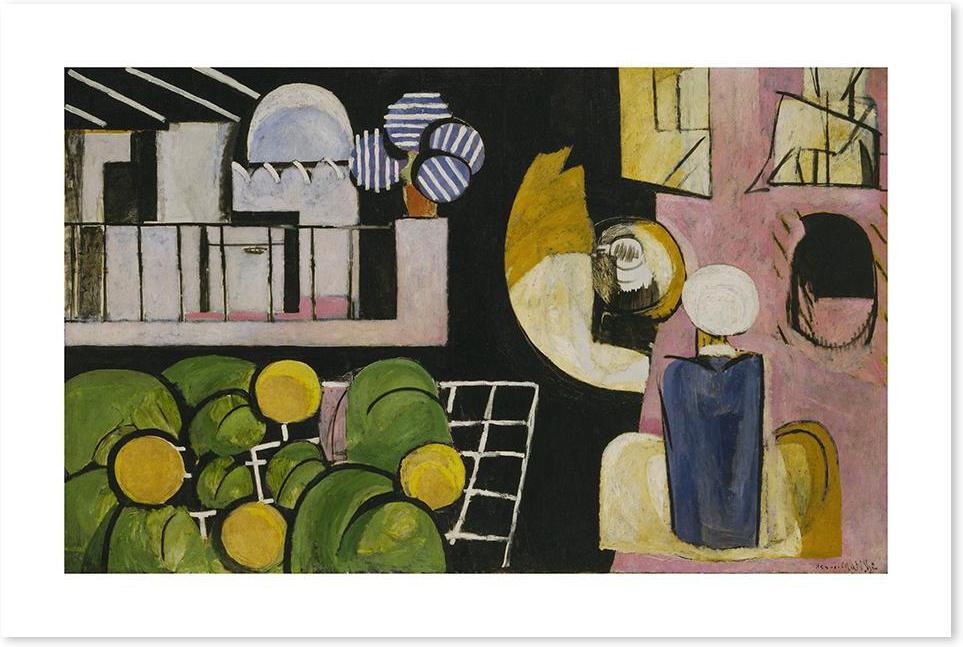 wall-art-print-canvas-poster-framed-The Moroccans, By Henri Matisse-by-Gioia Wall Art-Gioia Wall Art