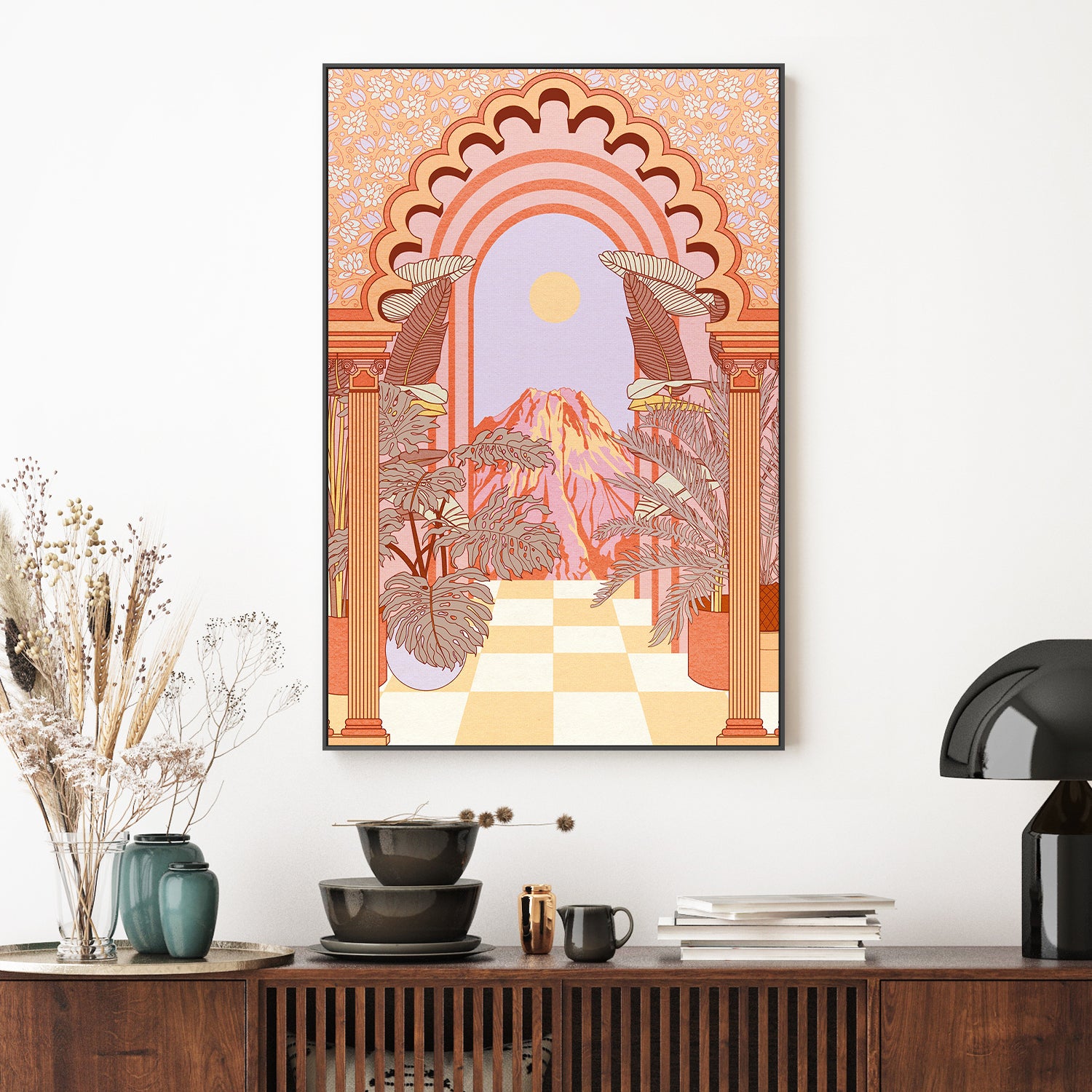 wall-art-print-canvas-poster-framed-The Mountain-2