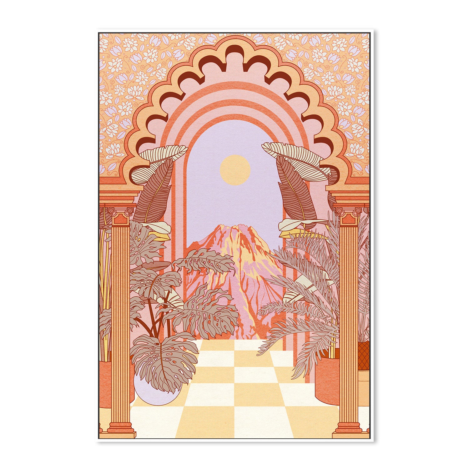 wall-art-print-canvas-poster-framed-The Mountain-5