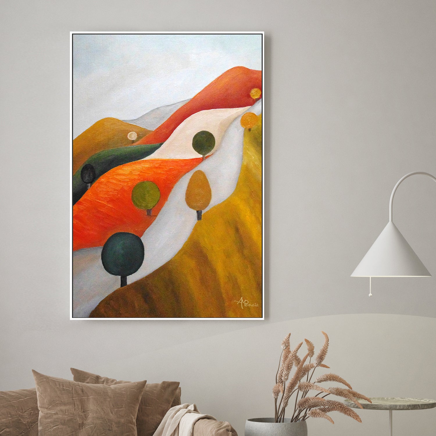 wall-art-print-canvas-poster-framed-The Mountain head-2