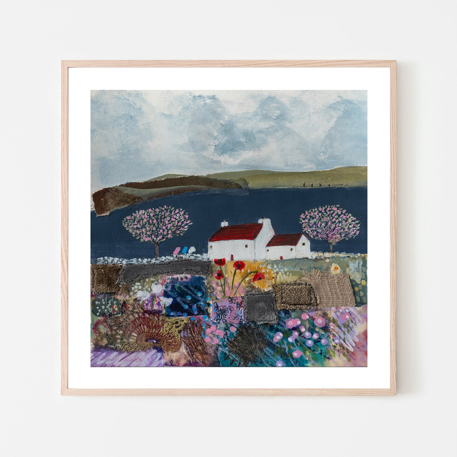 wall-art-print-canvas-poster-framed-The Poppies Stood Proud , By Louise O'Hara-6