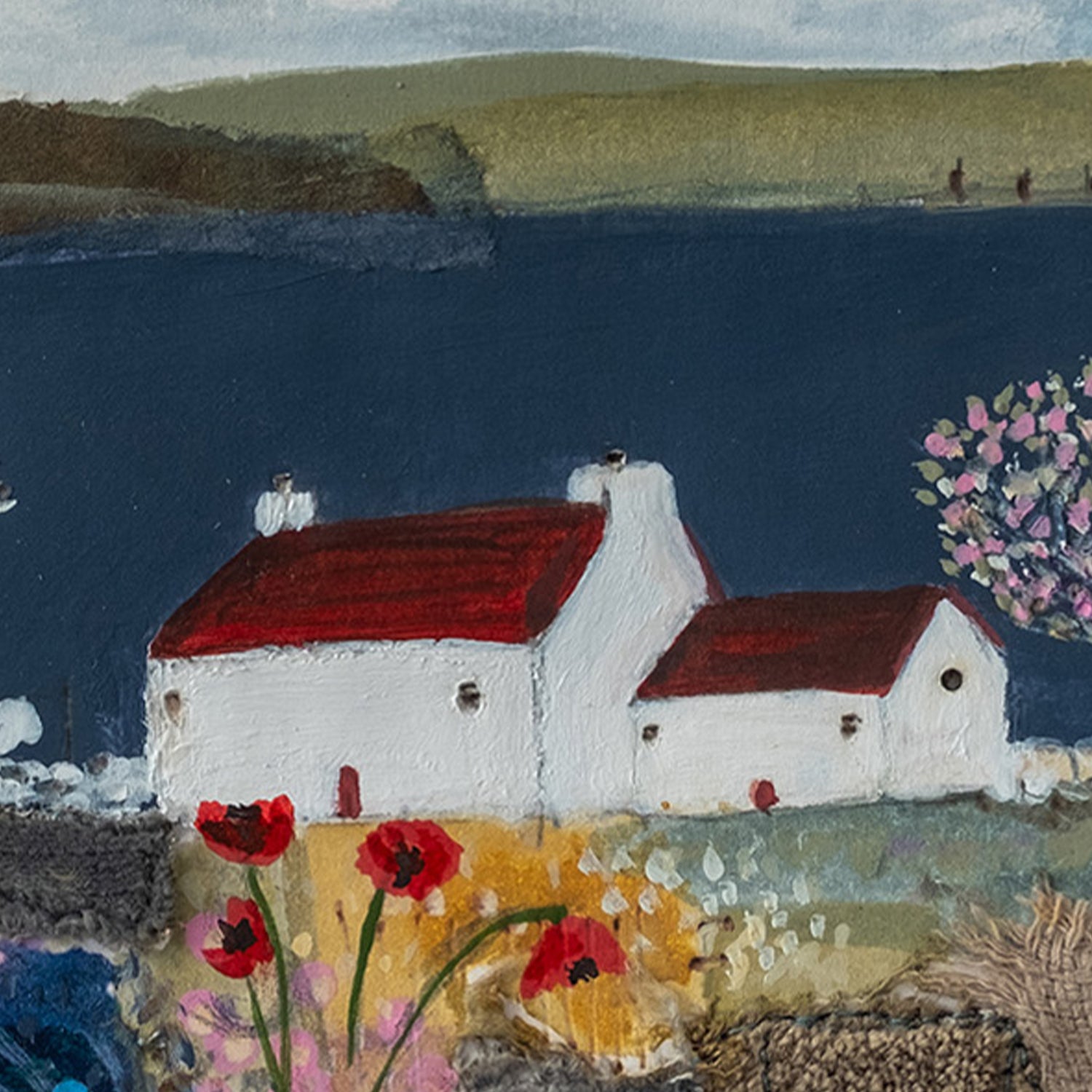 wall-art-print-canvas-poster-framed-The Poppies Stood Proud , By Louise O'Hara-8