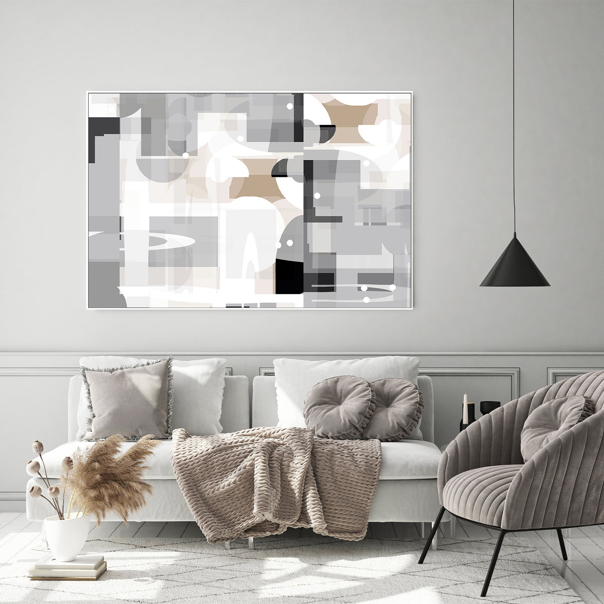 wall-art-print-canvas-poster-framed-The Quiet Form , Style B-7