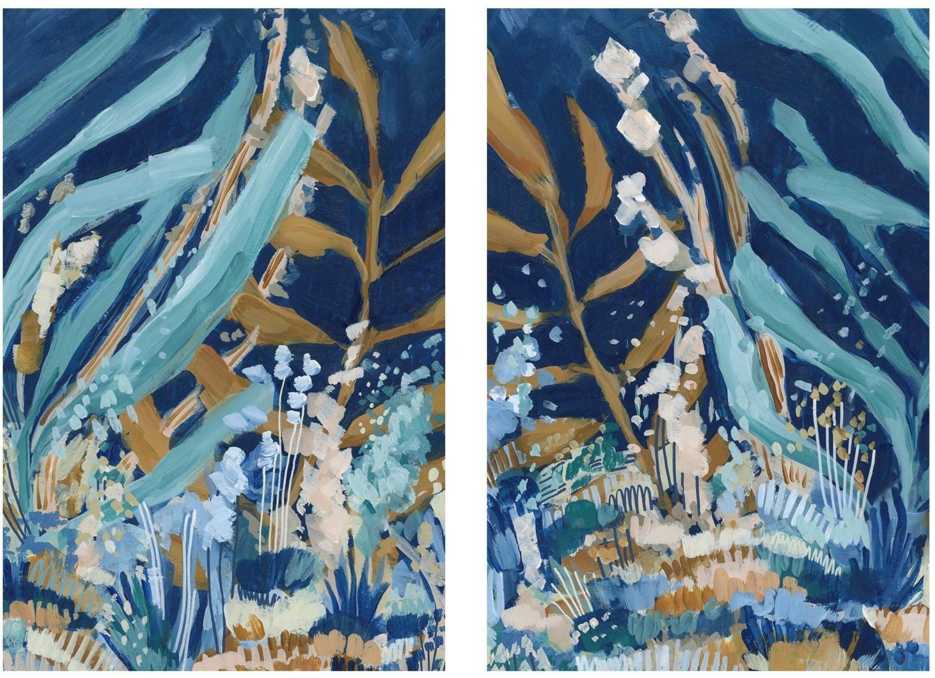 wall-art-print-canvas-poster-framed-The Seas Abyss , Style A & B , Set Of 2, By Jetty Home , By Jetty Home-1