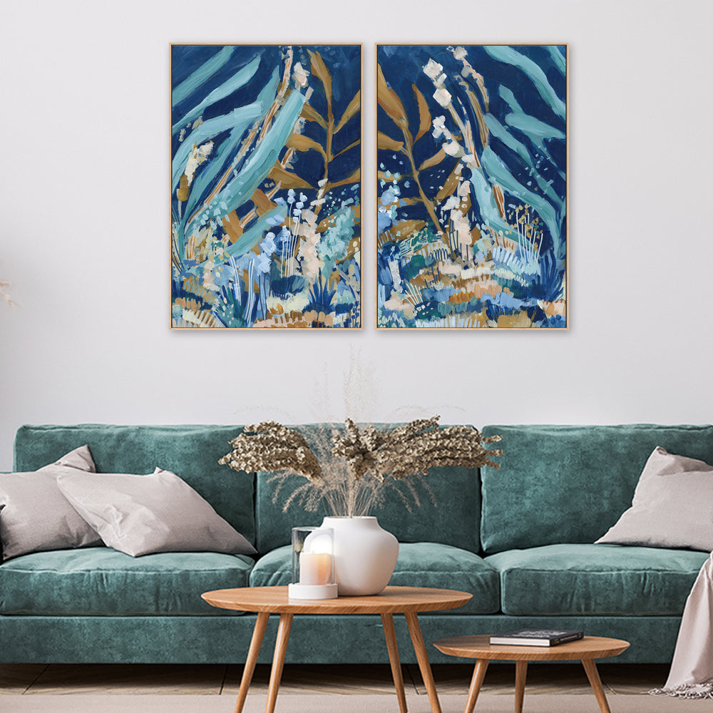 wall-art-print-canvas-poster-framed-The Seas Abyss , Style A & B , Set Of 2, By Jetty Home , By Jetty Home-2