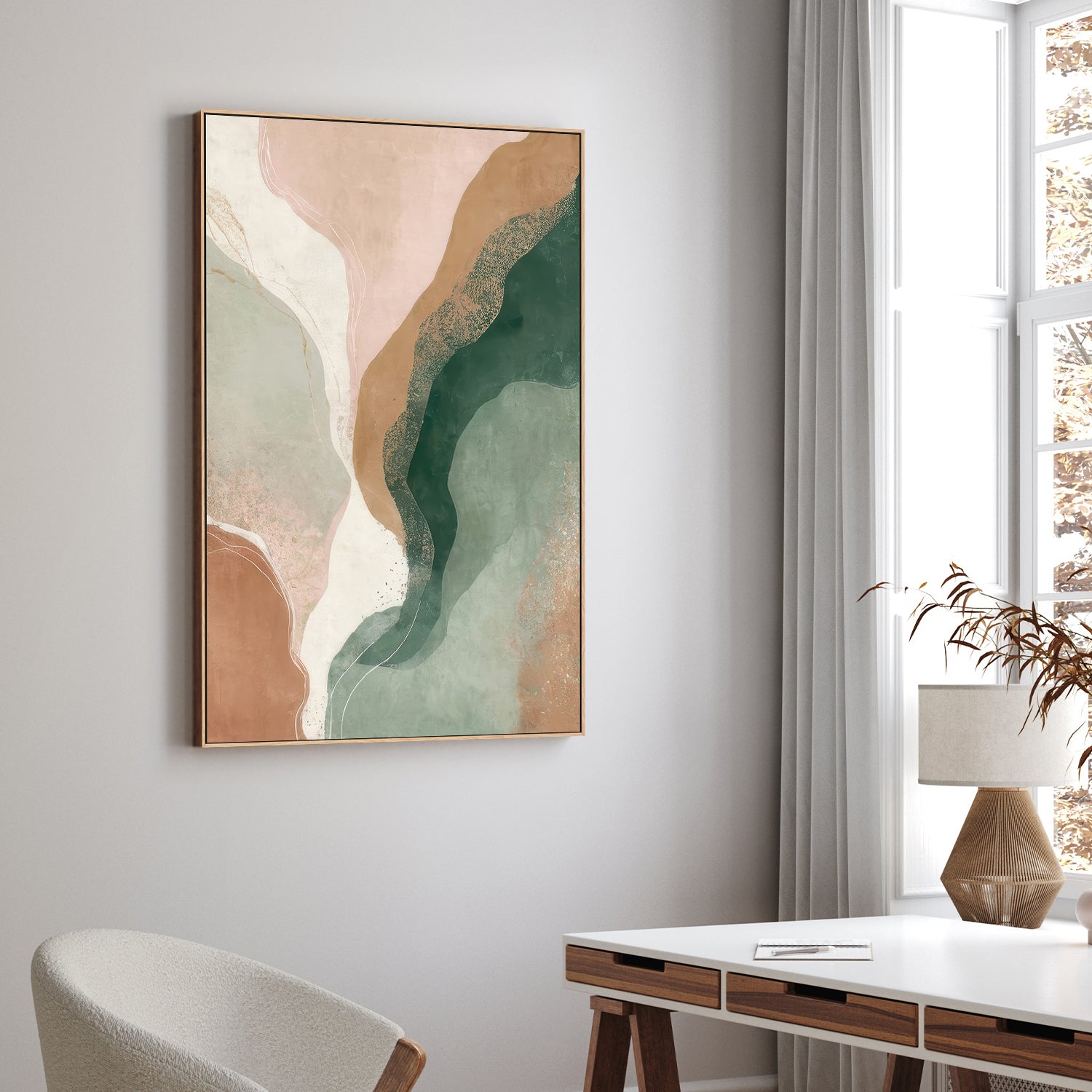 wall-art-print-canvas-poster-framed-The Sound of the Rain-2