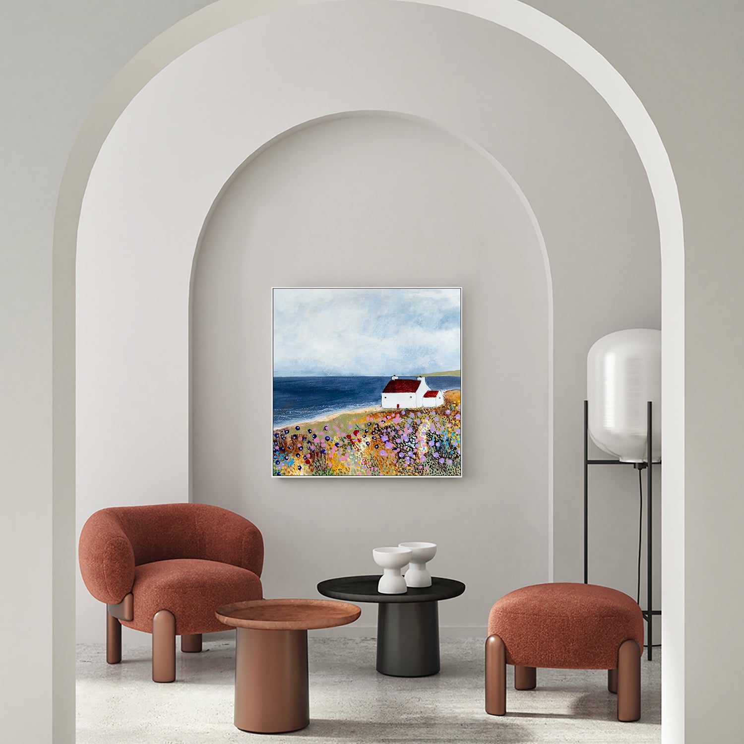 wall-art-print-canvas-poster-framed-The sound of the sea, Style B , By Louise O'Hara-7
