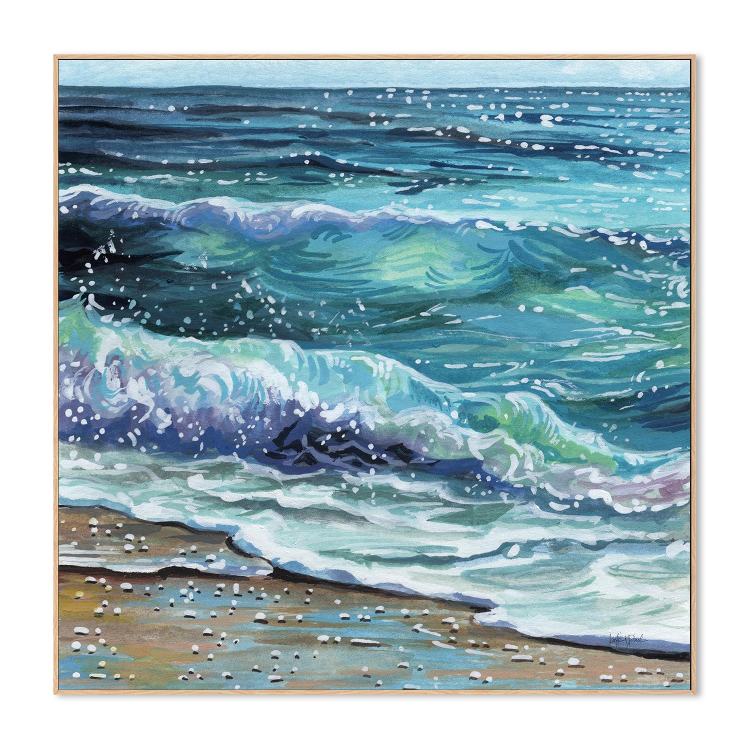 wall-art-print-canvas-poster-framed-The Sounds of The Shore-4